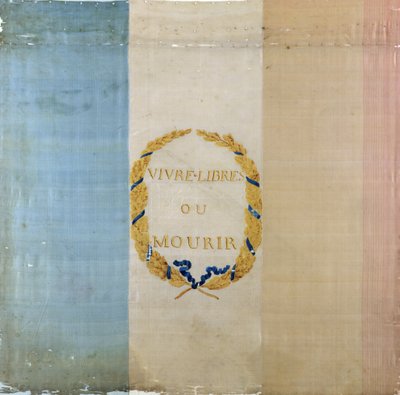 Tricolore with the motto 
